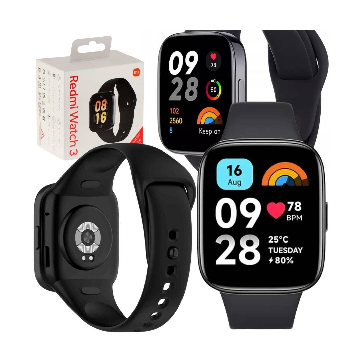 Xiaomi Redmi Watch 3,GPS,Nero : : Elettronica