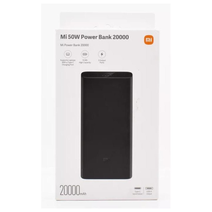 Powerbank Xiaomi 50W 20000 mAh