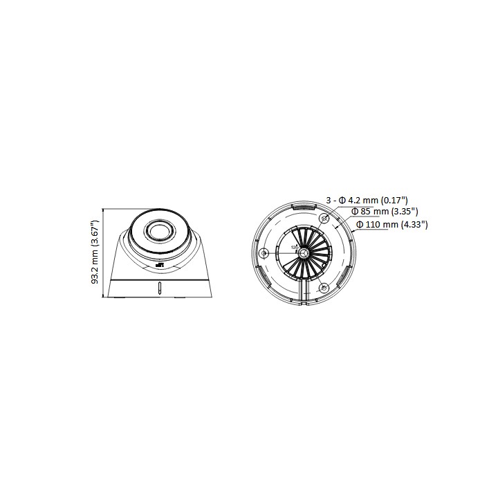 KAMERA IP HIKVISION DS-2CD1341-I 2.8mm