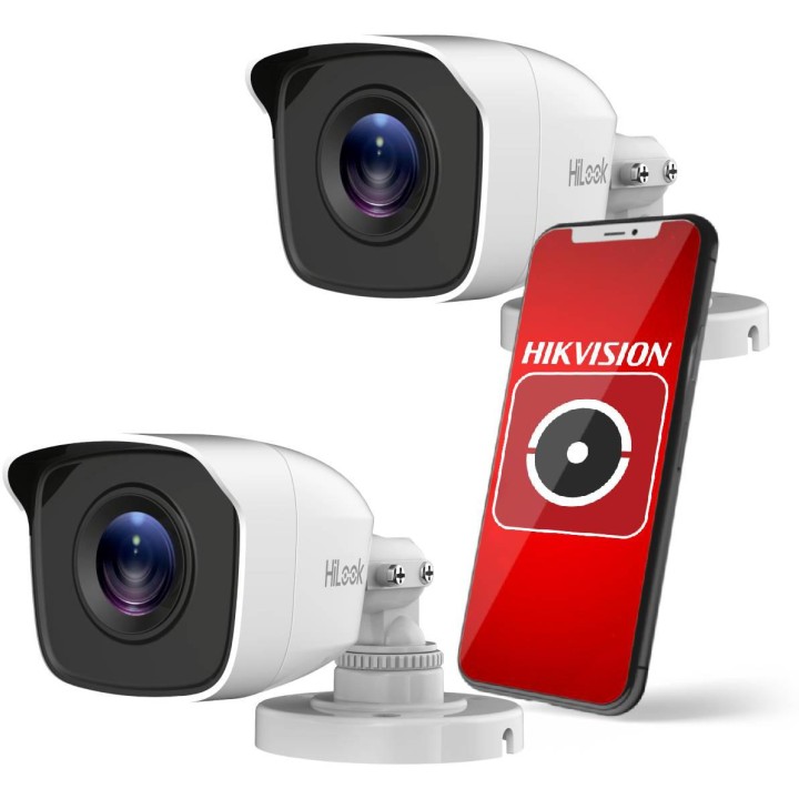 Zestaw monitoringu Hilook 2 kamer 5MPx TVICAM-B5M z dyskiem 1TB