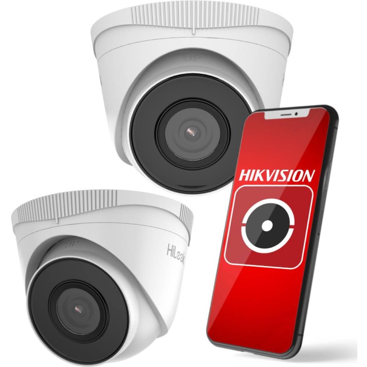 Zestaw monitoringu Hilook 8 kamer IP IPCAM-T2 1TB dysk