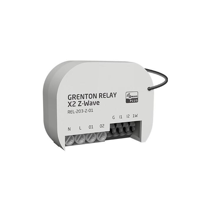 Moduł przekaźnikowy RELAYx2 Z-Wave Grenton (v. Beta)