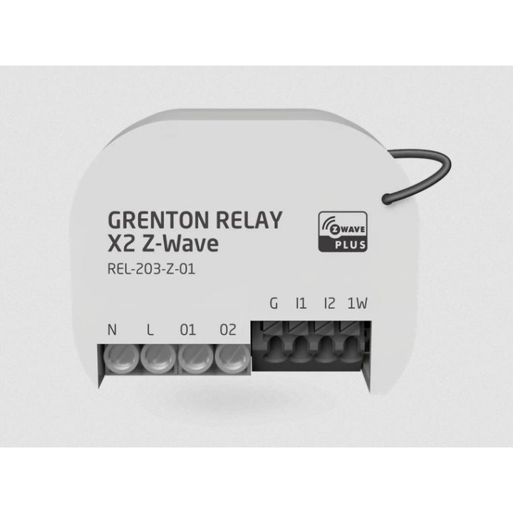 Moduł przekaźnikowy RELAYx2 Z-Wave Grenton (v. Beta)