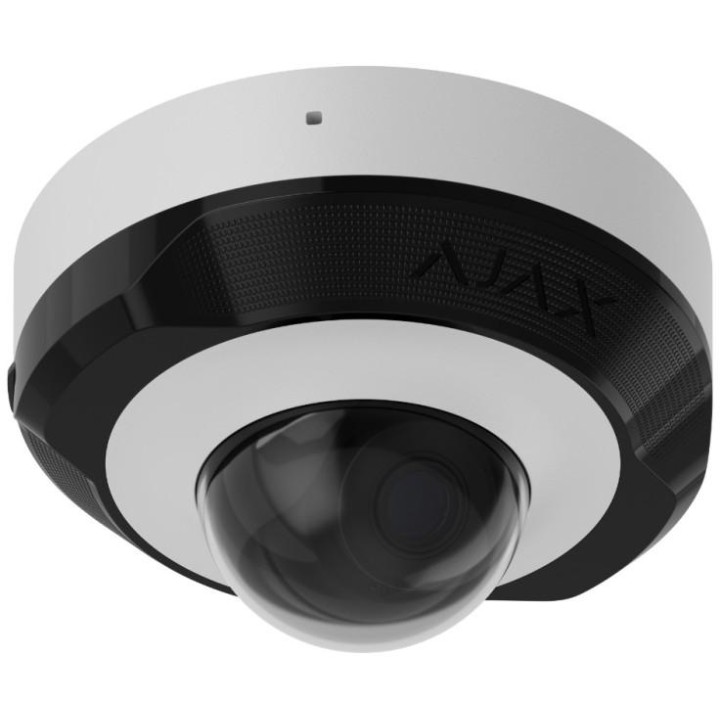 Ajax Kamera - kopułka (szklana) DomeCam Mini (5 Mp/4 mm) (8EU) - biały