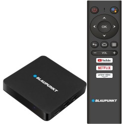 Odtwarzacz multimedialny Blaupunkt Box B-Stream 8 GB Android TV WiFi, 4K