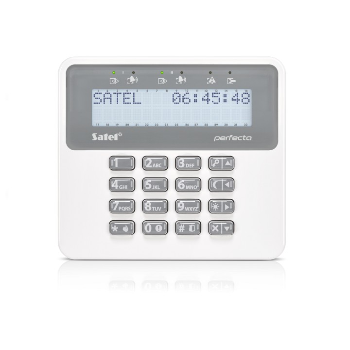 Zestaw alarmowy Satel Perfecta 16 SET-A, 1x czujka,PRF-LCD, aplikacja
