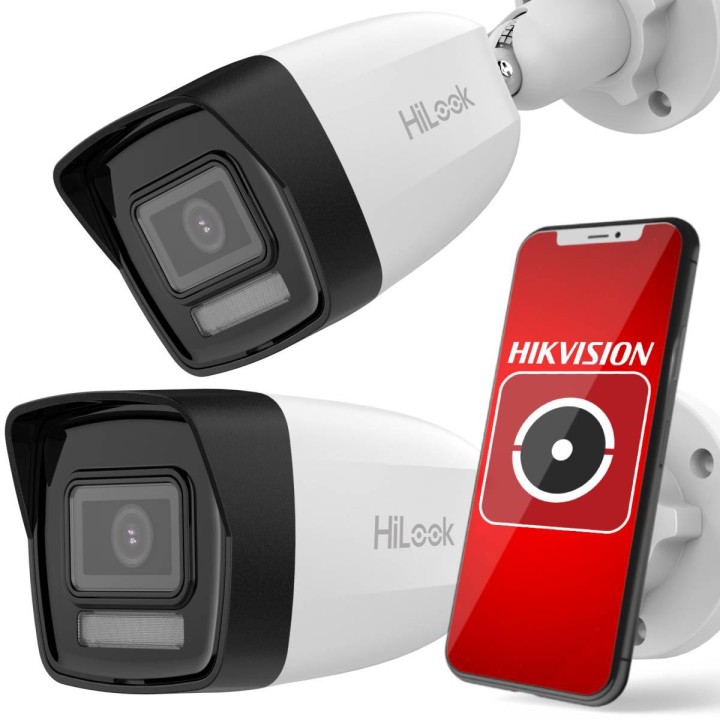 Zestaw monitoringu Hilook by Hikvision 6 kamer IP IPCAM-B2-30DL 1TB dysk