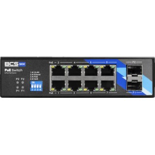 Switch PoE BCS BASIC BCS-B-ISP08G-2SFP