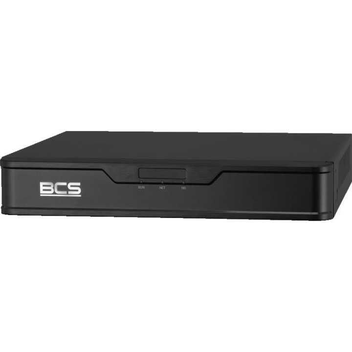 BCS-P-NVR0401-4KE-III BCS Point sieciowy rejestrator 4 kanałowy IP do 8Mpx