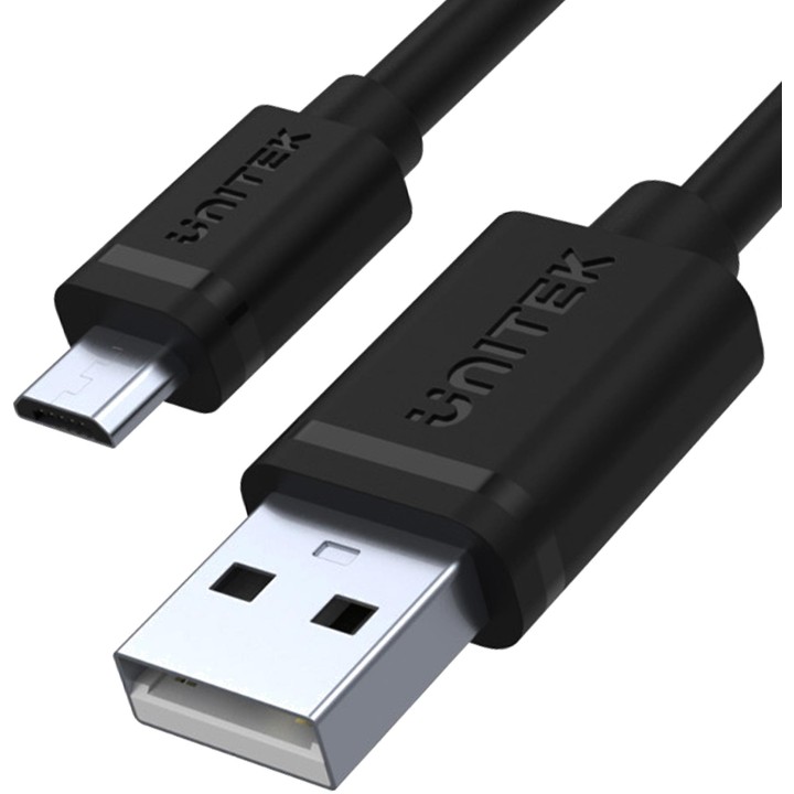 Unitek Y-C451GBK Mobile przewód microUSB-USB 2.0 1M