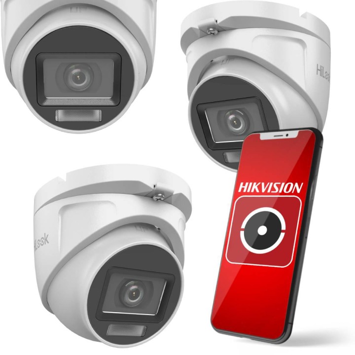 Zestaw monitoringu Hilook 8 kamer 5MPx TVICAM-T5M-20DL z dyskiem 1TB
