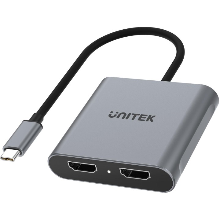 Unitek V1404B Adapter USB-C na 2x HDMI 4K MST