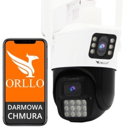 OUTLET_1: Kamera IP Orllo Z19 dual obrotowa zewnętrzna Wi-Fi 2Mpx