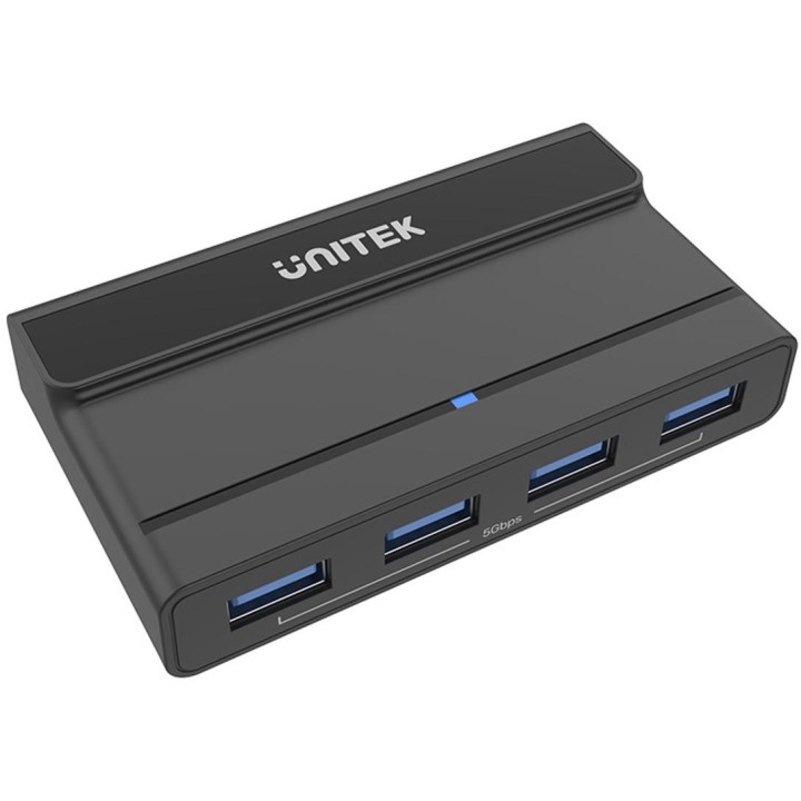 Unitek Przełącznik KVM 4x USB-A 5Gbps aktywny H1310A