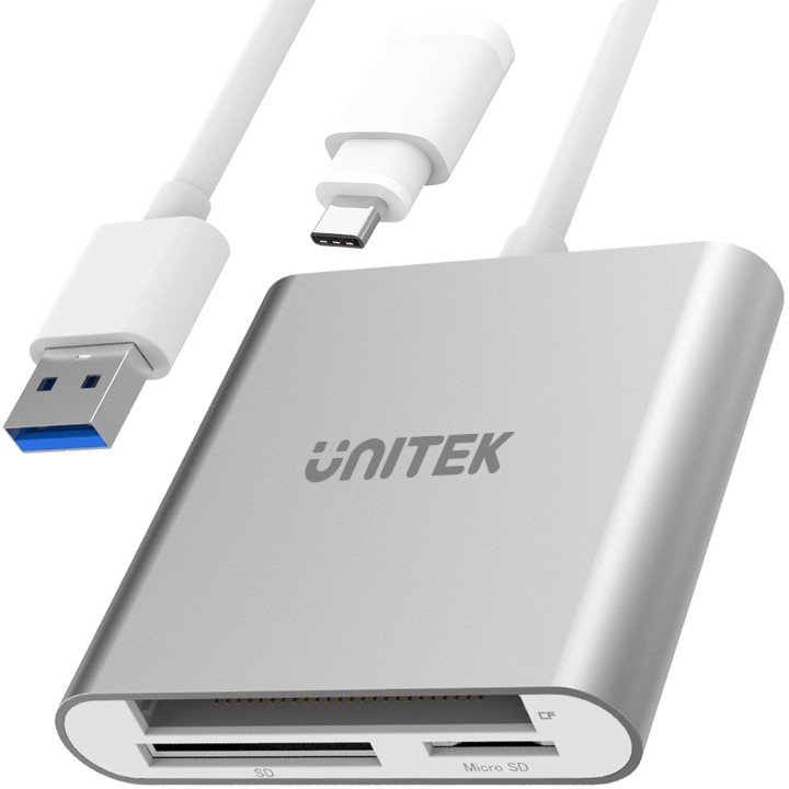 Unitek Y-9313D USB Typ-C czytnik kart All-in-One