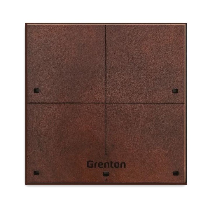 Panel dotykowy SMART PANEL 4B ciemna skóra Grenton