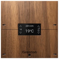 Panel dotykowy SMART PANEL 4B ciemne drewno Grenton