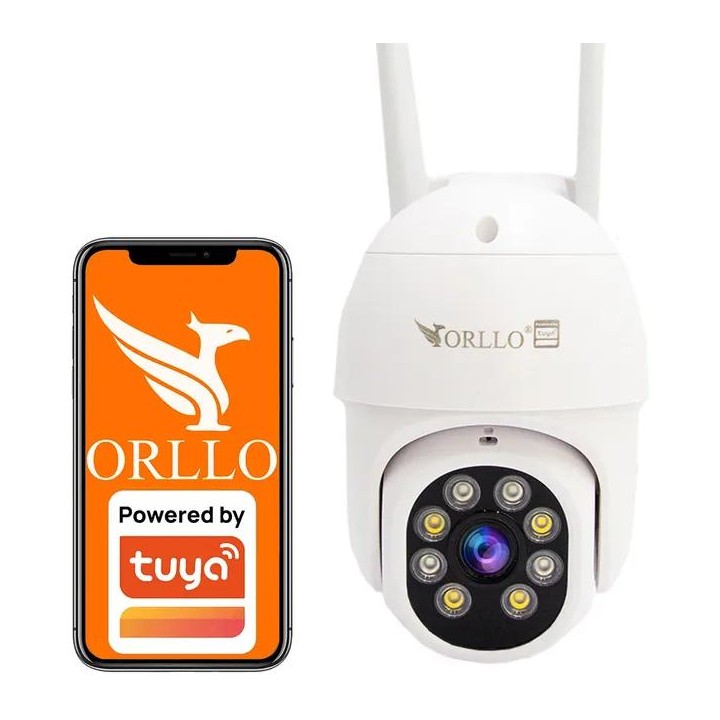 Kamera IP Orllo TZ5 zewnętrzna obrotowa 5Mpx 4G SIM Tuya
