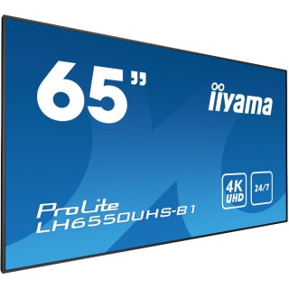 Monitor LED IIYAMA LH6550UHS-B1 4K 65 cali